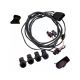 For Audi A 6C8 S6 RS6 Front Parking Sensor Wiring Loom Harness + Sensors 2018-23