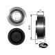 TENSIONER PULLEY VRIBBED BELT T38228 FOR SKODA /S4/Convertible A6/S6