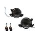 A-CLASS W169 MK2 04-07 3D/5D Projector Dual Beam Fog Light BK for -Benz