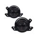 A-CLASS W169 MK2 04-07 3D/5D Projector Fog Light Black for -Benz