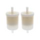 2pcs Fuel Filters Replacement For Toro Lawn Mower Tractor Carb