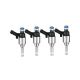 Set of 4 Fuel Injectors FJ1057 For VW CCTA GTI GLI Jetta EOS Tiguan CC 2.0