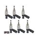 6PCS FUEL INJECTORS FOR 2008-2011 AUDI A4 A5 A6 Q5 3.2L V6 06E906036E 079906036D