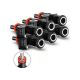 6pcs Fuel Injectors fit BMW 1 3 5 SERIES N52 2.5 3.0 330 530 E87 E60 E90 7531634