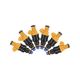 6 Fuel Injectors 0280150714 FOR BMW 5 6 7 SERIES E23 E24 E28 E32 E34 M30 B34 B35