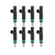 8x Fuel Nozzle 13647525721 For BMW 5 6 7 Series X5 E53 E70 V8 4.4 4.8 7525721