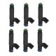6x Fuel Injectors For Ford Mustang Windstar 3.8L 1F2413250 1F2E-B4A 9F593212