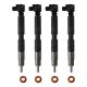 SET OF 4 Fuel Injectors for Bobcat Doosan D18 D24 Engine 28337917 40090300074D