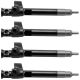 4PCS Fuel Injector 28388960 9674984080 28602948 For Delphi Ford Citroen Peugeot