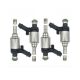 06H906036G 4Pcs Fuel Injectors For Audi A3 A4 A5 Q5 VW CC GTI Tiguan 2.0L Turbo