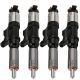 4pcs Fuel Injectors 095000-0660 compatible MITSUBISHI 6M60 Common ME302143