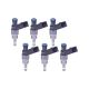 Hitachi OEM Set of 6 Fuel Injectors For Audi A4 A5 Quattro A6 Q5 3.2L V6