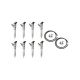 2004.5-2005 Duramax 6.6L LLY NEW Fuel Injectors Fuel Lines Return Lines