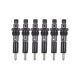 6X Common Rail Injector 370-7281 295050-0361 For CAT C7.1 Engine 336 Denso
