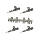 Pump nozzle units + swing lever axle for VW Audi BKD 2.0 TDI 03G130073G / 0414