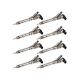 For Chevy Silverado GMC Sierra Duramax LBZ Complete Diesel Fuel Injector Set TCP