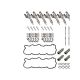 2001-2004.5 GM 6.6L Duramax LB7 Master Fuel Injector Kit PFI-502MK