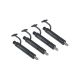 NEW SET OF 4 FUEL INJECTORS FOR 4 CYL ENGINE 4TNV88 4TNV84 Y729004-53101