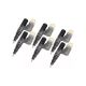 6 Pcs Fuel Injectors BEBE4B12005 3169521 8113837 For Volvo D12 Diesel Engine
