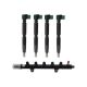4Pcs Fuel Injector & Common Rail 28347042 For Bobcat S770 S850 T870 Doosan D34