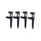4Pcs Fuel Injector 8981635241 VI8981635241 for Isuzu 4LE2 Kobelco 75SR ACERA