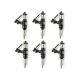 6PCS Diesel Fuel Injector 095000-5450 for MITSUBISHI 6M60 Fuso Truck ME302143☀☀☀