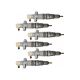 6X Fuel injector 557-7637 for CAT C9 330D 336D 340D 340D2 Engine