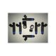 80lb/hr Fuel Injectors Fit EV6 USCAR Bosch Mototron V8 LSX 5.0L 850cc 8