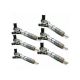 6pcs Common Rail Fuel Injector 0445110307 6271-11-3100 fits Komatsu PC70-8/130-8