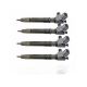 4PC Common Rail Fuel Injector 295700-0550 23670-0E010 for Hilux REVO 1GD-FTV 2.8