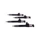 4X Injector SBA131406570 for Case New Holland SR175 SV185 Shibaura N4LDI Denso