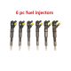 6pc New Fuel Injector BMW 5 (E39) 525d 0445110048 /Bosch