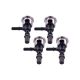 4Pcs Fuel Injector 1J508-97644 For Kubota M7-151 M7-152 SVL95-2S SVL97-2