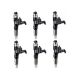 6X Fuel Injector 095000-6401 23670-E0070 For Hino Diesel Engine J08E