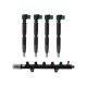 4Pcs Fuel Injector & Common Rail 28347042 For Bobcat S770 S850 T870 Doosan D34