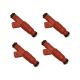 New Set of 4 EV1 30lb Fuel Injectors For Ford 315cc 1.8T Turbo 2.3L