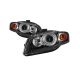 Fit Audi 06-08 S4 RS4 Black Replacement Headlights For HID Models