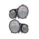 For 2000-2002 Benz E Class Headlight Halogen Set Pair