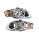 [Halogen Model] 2006-2008 Audi S4 Headlights Headlamps Replacement Left+
