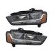 For Audi /S4 2012-2016 Headlight Assembly Driver and Passenger Side Pair