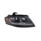 Side Headlight For Audi Quattro 2009-2012 Halogen w/ Bulb Sedan & Wagon
