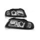 NEW Black S4 Headlights pair For Audi 95-01 Facelift Projector lamps