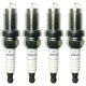 SET 4X Laser Iridium Spark Plugs Fits For Honda Element CR-V Acura 9807B-5617W IZFR6K11
