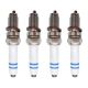 Generic Set of 4 IRIDIUM SPARK PLUGS 04E905612 Replacement for 1.4L P0L0 A1 A3 SK0DA