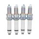 Iridium Spark Plug Compatible for VW Golf Audi A3 2010-2020 04E905601B| Ignition Plug, Iridium Center, Medium Calorific, Dwarf Flat Mount, 1.4L, 1.6L, Front, 4 Pack