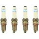 4PC 04e905612 Spark Plug Fit for A1 A3 Q3 Soa Sat Bete MK7 Jta Plo 04E 905 612 04E905612 0241145515