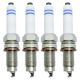 Iridium Spark Plug Compatible for Audi VW Skoda 2010-2019 04E905612| 0241145515, 94968, 8166, Iridium Center, Dwarf Flat, 12mm, 19mm, 16mm, Napf