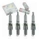 4 pc NGK Laser Platinum Spark Plugs compatible with Audi A4 2.0L L4 2005-16| Double-platinum electrodes built for distributorless ignition systems. Consistent gap, 60,000-80,000 mile service life.