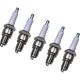 5 Pcs Spark Plug for Audi 90 Quattro 1988 1989| 8-94120-560-0, 8-94217-232-0, 8-25107-427-0, 8-25107-426-0, 596222, 999 170 179 90, 5613100, 19302733