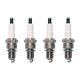 Replacement Set 4 Spark Plugs For Alfa Romeo BMW Mazda Mercedes Volvo Mechanics Choice for Mitsubishi
